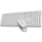 Клавиатура + мышь A4Tech Fstyler FG1010S клав:белый/серый мышь:белый/серый USB беспроводная Multimedia Touch (FG1010S WHITE), фото , изображение 4