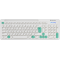 Клавиатура + мышка DEFENDER CERRATO C-978 RU WHITE-BLUE 45978, фото , изображение 2