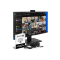 Монитор со встроенной веб-камерой 23.8" ExeGate SuperView EA2400 (IPS LED Grade A+, FHD, 1920x1080@75Гц, 16:9, 250cd/m2, 1000:1, 178°/178°, 5ms, D-Sub, HDMI, FHD веб-камера 2MP, микрофон, Flicker-free, Low Blue Light, кабель HDMI 1.5м, VESA 100x100, регул, фото , изображение 2