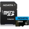 Карта памяти ADATA microSDXC 256GB ADATA Premier Memory Card AUSDX256GUICL10A1-RA1 UHS-I Class 10/V10 A1, 100/25 MB/s, AUSDX256GUICL10A1-RA1 Adapter, -25°C + 85°C, RTL (466266), фото 