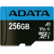 Карта памяти ADATA microSDXC 256GB ADATA Premier Memory Card AUSDX256GUICL10A1-RA1 UHS-I Class 10/V10 A1, 100/25 MB/s, AUSDX256GUICL10A1-RA1 Adapter, -25°C + 85°C, RTL (466266), фото , изображение 2
