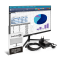 Монитор с аудио 23.8" 100 Гц ExeGate ProSmart EH2407A (IPS LED Grade A+, FHD, 1920x1080@100Гц, 16:9, 250cd/m2, 1000:1, 178°/178°, 3-5ms, audio-out, Speakers 2x3W, D-Sub, HDMI2.0, DisplayPort, FreeSync, Flicker-free, Low Blue Light, кабель HDMI 1.5м, VESA, фото , изображение 2