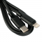 Кабель USB2.0 Гарнизон GCC-USB2-AP2CM-1M, Lightning/Type-C, 2.1А, 20W, PD/QC3.0, медь, 1м, черный, пакет, фото , изображение 2