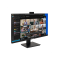Монитор со встроенной веб-камерой и аудио выходом 27" WQHD ExeGate SuperView EA2700C (IPS LED Grade A+, 2560x1440@75Гц (WQHD), 16:9, 250cd/m2, 1000:1, 178°/178°, 5ms, HDMI2.0, DisplayPort, USB, audio-out, FHD веб-камера 2MP, микрофон, Flicker-free, FreeSy, фото 