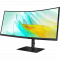 Монитор Samsung 34 ViewFinity S6 S34C650UAIXCI черный VA LED 5ms 21:9 M/M полуматовая 350cd 178гр/178гр 3440x1440 100Hz DP Ultra WQHD USB 8кг, фото , изображение 4
