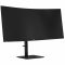 Монитор Монитор/ Acer CZ342CURVbmiphuzx 34'', ZeroFrame, Curved 1000R, Black, 21:9, VA, 3440x1440, 0,5ms, 300cd, 180Hz, HDMI(2.0), DP(1.4), Type-C(65W), USB2.0, USB-B (2up 2down), Speakers 3Wx2, FreeSync Premium, HDR 10, hadj 110, Vesa:100x100, фото , изображение 2