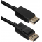 Кабель ACD-DDPM4-18B ACD-DDPM4-18B DisplayPort 1.4, Golden Plated,20m/20m, черный, 1.8м (742408), фото 