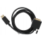 Кабель-переходник DisplayPort---DVI_M/M 1,8м Telecom , фото 