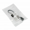 Кабель интерфейсный SATA Cablexpert CC-SATAM-DATA90-BL-30CM, Sata3 7pin/7pin, мет.защелка, угловой разъем, 30см, черный, пакет, фото , изображение 3