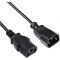 Кабель-удлинитель Buro AN23-1008 IEC C13 IEC C14 1.8м черный, фото , изображение 2