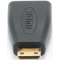 Переходник Gembird Переходник HDMI-miniHDMI  19F/19M, золотые разъемы, пакет A-HDMI-FC, фото , изображение 2