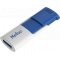 Флеш диск Netac U182 Blue USB3.0 Flash Drive 32GB [NT03U182N-032G-32BL], выдвижной, фото , изображение 2