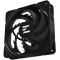 Вентилятор для корпуса ZALMAN ZM-AF120 BLACK, 120x120x25mm, 4-PIN PWM, 600-2000 RPM, 29,7 DBA MAX, HYDRO BEARING, фото , изображение 3