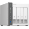 Сетевое хранилище NAS Qnap D4 (REV. C) 4-bay настольный Cortex-A55 RK3568B2, фото , изображение 3