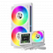 Система жидкостного охлаждения Formula V Line Cryo Wing Digi 240 WH, 240mm, LCD 2.73", 2x120mm, ARGB fans, LGA115X/1200/1700/1851/1366/2011/2066, AM3/AM4/AM5/Ryzen3/Ryzen5/Ryzen7/Threadripper/RT4, фото , изображение 3