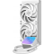 Система водяного охлаждения ID-Cooling DX240 Max Soc-AM5/AM4/1200/1700/1851 белый 4-pin 32.5dB Al+Cu 300W Ret (DX240 MAX WHITE), фото , изображение 2
