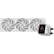 Система охлаждения Water Cooling System PCCooler DS360 Display WH (310W, 360mm, LED, White, ARGB Pump Fans: 3x120mm, 90.56CFM, 39.8dBA, 2500RPM Pump height 65mm, 15dBA, 2600RPM, Rad thickness 27mm S: 1851, 1700, 1200, 115X, AM5, AM4), фото , изображение 2