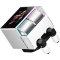 Система охлаждения Water Cooling System PCCooler DS360 Display WH (310W, 360mm, LED, White, ARGB Pump Fans: 3x120mm, 90.56CFM, 39.8dBA, 2500RPM Pump height 65mm, 15dBA, 2600RPM, Rad thickness 27mm S: 1851, 1700, 1200, 115X, AM5, AM4), фото , изображение 4