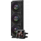 Система охлаждения Water Cooling System PCCooler DT360 ARGB Display BK (300W, 360mm, LED temp., Black, ARGB Fans: 3x120mm, 83.83CFM, 3000RPM Pump height 62mm, 15dBA, 2600RPM, Rad thickness 27mm S: 1851, 1700, 1200, 115X, AM5, AM4), фото 