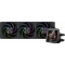 Система охлаждения Water Cooling System PCCooler DT360 ARGB Display BK (300W, 360mm, LED temp., Black, ARGB Fans: 3x120mm, 83.83CFM, 3000RPM Pump height 62mm, 15dBA, 2600RPM, Rad thickness 27mm S: 1851, 1700, 1200, 115X, AM5, AM4), фото , изображение 2