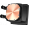 Система охлаждения Water Cooling System PCCooler DT360 ARGB Display BK (300W, 360mm, LED temp., Black, ARGB Fans: 3x120mm, 83.83CFM, 3000RPM Pump height 62mm, 15dBA, 2600RPM, Rad thickness 27mm S: 1851, 1700, 1200, 115X, AM5, AM4), фото , изображение 4
