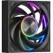Система охлаждения Water Cooling System PCCooler DT360 ARGB Display BK (300W, 360mm, LED temp., Black, ARGB Fans: 3x120mm, 83.83CFM, 3000RPM Pump height 62mm, 15dBA, 2600RPM, Rad thickness 27mm S: 1851, 1700, 1200, 115X, AM5, AM4), фото , изображение 7