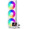 Система охлаждения Water Cooling System PCCooler GT360 ARGB Display WH (310W, 360mm, LED temp., White, ARGB Fans: 3x120mm, 99CFM, 41.5dBA, 3000RPM Pump 15dBA, 2600RPM, Rad thickness 27mm S: 1851, 1700, 1200, 115X, AM5, AM4), фото 