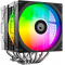 Кулер для процессора ID-Cooling FROZN A620 PRO SE ARGB LGA1700/1200/115X/AM5/AM4 (8шт/кор, TDP 260W, PWM, черный, 6 тепл.трубок + медная база, DUAL ARGB FAN 120mm) RET, фото , изображение 2