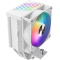 Кулер для процессора Кулер для процессора/ CPU Cooler PCCooler R400 ARGB WH (180W, 4-pin PWM, 133mm, Al/Cu, 4x6mm, ARGB, 1x92mm, 40.94CFM, 30dBA, 2200RPM, S: 1851/1700/1200/115X, AM5/AM4, white), фото 