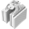 Кулер для процессора PCCooler RZ620 WH (260W, 4-pin PWM, 158mm, Al/Cu, 6x6mm, 2x120mm, 86.73CFM, 32dBA, 1800RPM, S: 1851/1700/1200/115X, AM5/AM4, white), фото , изображение 6