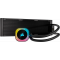 Система жидкостного охлаждения Water Cooling System Corsair iCUE LINK H150i RGB (360mm, Black, RGB Fans: 3x120mm, 63.1CFM, 37dBA, 2400RPM/Rad thickness 27mm S: 1851, 1700, 1200, 115X, AM5, AM4), фото , изображение 2