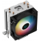 Кулер DEEPCOOL AG300 LED LGA1700/1200/115X/AM5/AM4 (36шт/кор, TDP 150Вт, PWM, Multi-Color LED Lighting, Fan 92mm, 3 тепл. Трубки прямого контакта) RET, фото , изображение 2