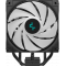 Кулер DEEPCOOL AG400 DIGITAL BK ARGB LGA1700/1200/115X/AM5/AM4 (9шт/кор, TDP 220W, PWM, ARGB Fan 120mm, 4 тепл. трубки, черный) RET, фото , изображение 4