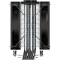 Кулер для процессора ID-COOLING SE-214-XT PLUS LGA1700/1200/115X/AM5/AM4 (16шт/кор, TDP 200W, PWM, 4 тепл.трубки прямого контакта, 2 x FAN 120mm) RET, фото , изображение 4
