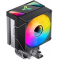 Кулер для процессора/ CPU Cooler JONSBO CR-1400 V2 ARGB (180W, 4-pin PWM, 133mm, Al/Cu, 4x6mm, ARGB, 1x92mm, 38.2CFM, 33.8dBA, 2200RPM, S: 1700/1200/115X, AM4/AM5 Black), фото 