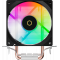 Кулер для процессора Ocypus Gamma A20 BK ARGB, 92mm FARGB FAN, Top FARGB Panel, 2 HEAT PIPES, 3-PIN, 1900 RPM, 21DBA, HYDRO BEARING, LGA115X/1200/1700/18XX, AM4/AM5, фото , изображение 3