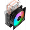 Кулер для процессора Ocypus Gamma A20 BK ARGB, 92mm FARGB FAN, Top FARGB Panel, 2 HEAT PIPES, 3-PIN, 1900 RPM, 21DBA, HYDRO BEARING, LGA115X/1200/1700/18XX, AM4/AM5, фото , изображение 5