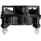 Кулер для процессора CPU Cooler PCCooler R94-V2 (65W, 4-pin PWM, 56mm, Al/Cu, -mm, 1x94mm, 34.44CFM, 27.3dBA, 2400RPM, S: 1700/1851, silver, black), фото , изображение 4