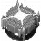 Кулер для процессора CPU Cooler PCCooler R95S-I (95W, 4-pin PWM, 60mm, Al, -mm, 1x92mm, 36.2CFM, 31.1dBA, 2600RPM, S: 1851/1700/1200/115X, black), фото , изображение 6