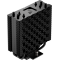 Кулер для процессора CPU Cooler PCCooler RT400 BK (235W, 4-pin PWM, 148mm, Al/Cu, 4x6mm, 1x120mm, 73.32CFM, 34.9dBA, 2200RPM, S: 115X/1200/1700/1851 , AMD AM4/AM5, black), фото , изображение 2
