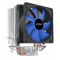 Кулер для процессора CPU Cooler PCCooler S93 V2 (100W, 3-pin, 125mm, Al/Cu, 2x6mm, 1x92mm, 48CFM, 22dBA, 2200RPM, S: 1700/1200/115X, AM5/AM4, silver, black), фото 