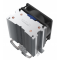 Кулер для процессора CPU Cooler PCCooler S93 V2 (100W, 3-pin, 125mm, Al/Cu, 2x6mm, 1x92mm, 48CFM, 22dBA, 2200RPM, S: 1700/1200/115X, AM5/AM4, silver, black), фото , изображение 2