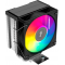 Кулер для процессора CPU Cooler SAMA X30L (180W, 4-pin PWM, 133.5mm, 3x6mm, ARGB, 1x100mm, 50.1CFM, 35.2dBA, 2600RPM, S: 1851/1700/1200/115X, AM5/AM4, silver), фото 