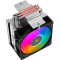 Кулер для процессора CPU Cooler SAMA X30L (180W, 4-pin PWM, 133.5mm, 3x6mm, ARGB, 1x100mm, 50.1CFM, 35.2dBA, 2600RPM, S: 1851/1700/1200/115X, AM5/AM4, silver), фото , изображение 4