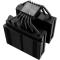 Кулер для процессора/ Thermalright Royal Pretor 130 Black (4-pin PWM, 158mm, Ni/Cu, 6x6mm, 1x120+1x130mm, 80.45CFM/81.88CFM, 29.4dBA/28.3dBA, 2150PM/1750RPM, S: 1200, 1700, 1851, 2011, 2066, 115X, AM4, AM5, black), фото , изображение 9