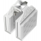 Кулер для процессора DEEPCOOL AG620 WH ARGB V2 LGA20XX/1700/1200/115X/AM5/AM4 (9шт/кор, TDP 260W, PWM, ARGB DUAL Fan 120mm, 6 тепл. трубок, белый) RET, фото , изображение 7