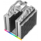 Кулер для процессора DEEPCOOL AK620 DIGITAL SE WH LGA20XX/1700/1200/115X/AM5/AM4 (9шт/кор, TDP 260W, PWM, DUAL Fan 120mm, 6 тепл. трубок, ARGB, белый) RET (R-AK620-WHADMN-GJD), фото , изображение 6