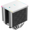 Кулер для процессора DEEPCOOL AK620 DIGITAL SE WH LGA20XX/1700/1200/115X/AM5/AM4 (9шт/кор, TDP 260W, PWM, DUAL Fan 120mm, 6 тепл. трубок, ARGB, белый) RET (R-AK620-WHADMN-GJD), фото , изображение 7