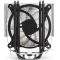 Кулер ExeGate Dark Magic EXX400V2-PWM.RGB (Al+Cu, черное покрытие, 4 тепл.трубки, LGA775/1150/1151/1155/1156/1200/1700/AM2/AM2+/AM3/AM3+/AM4/FM1/FM2/754/939/940, TDP 140W, Fan 120mm, PWM, 1200-2100RPM, Hydro bearing, 4pin, 11-24db, 605г, RGB подсветка, с, фото , изображение 3