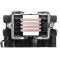 Кулер ExeGate Dark Magic EXX400V2-PWM.RGB (Al+Cu, черное покрытие, 4 тепл.трубки, LGA775/1150/1151/1155/1156/1200/1700/AM2/AM2+/AM3/AM3+/AM4/FM1/FM2/754/939/940, TDP 140W, Fan 120mm, PWM, 1200-2100RPM, Hydro bearing, 4pin, 11-24db, 605г, RGB подсветка, с, фото , изображение 6